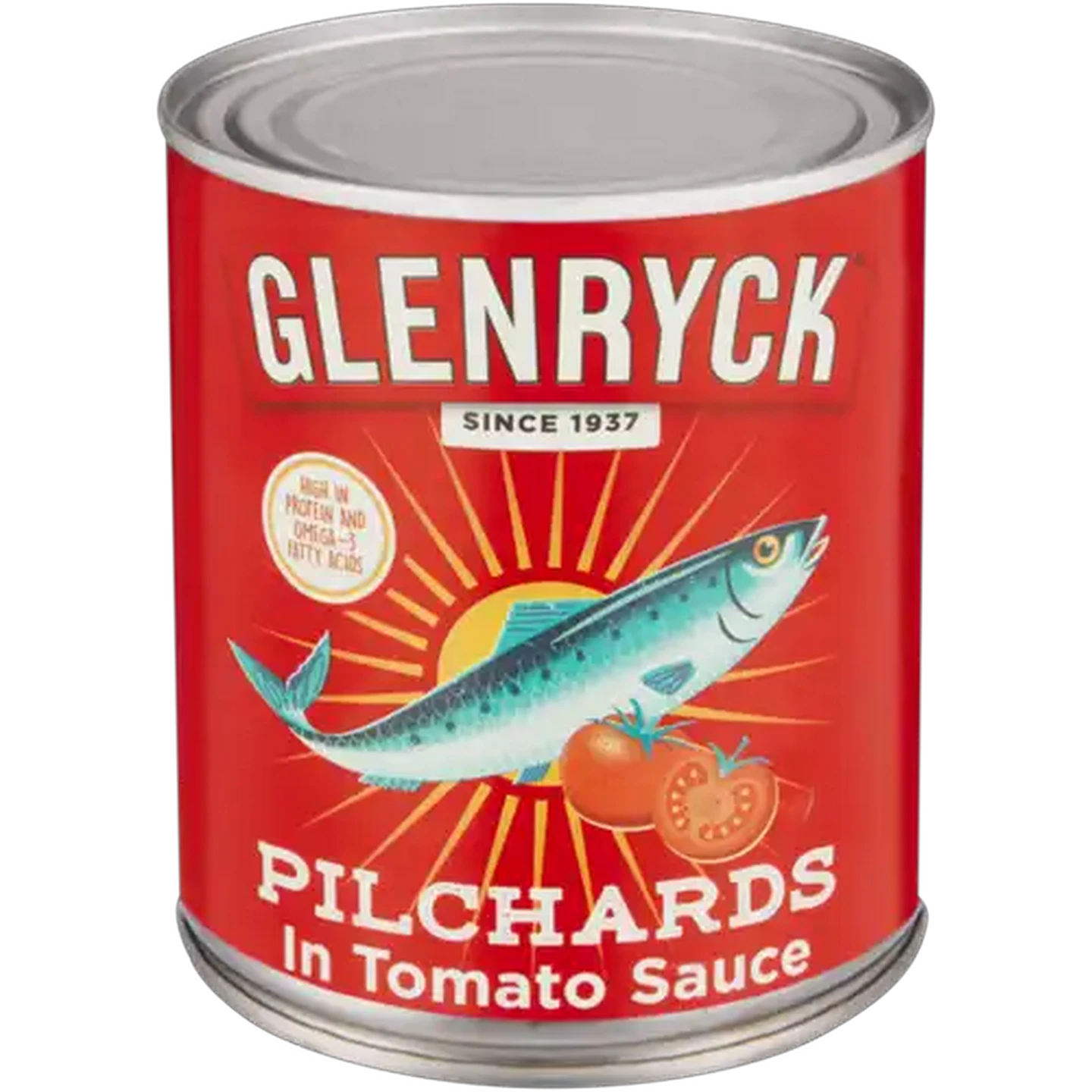 Image of Glenryck Pilchards in Tomato Sauce 215g