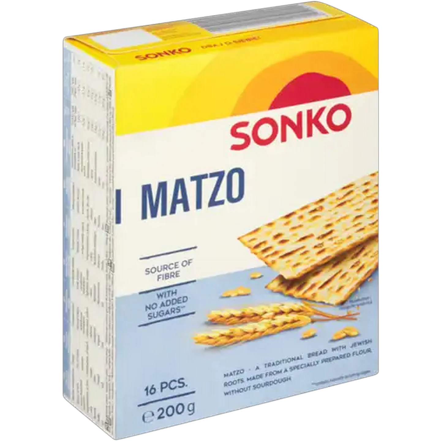 Image of Sonko Traditional Matzo 16 Pack