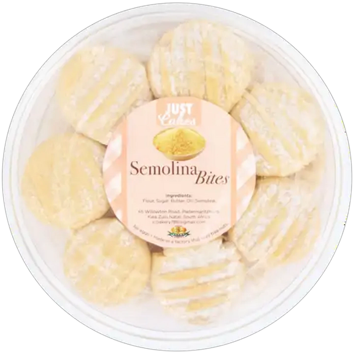 Image of Just Cakes Semolina Bites 400g