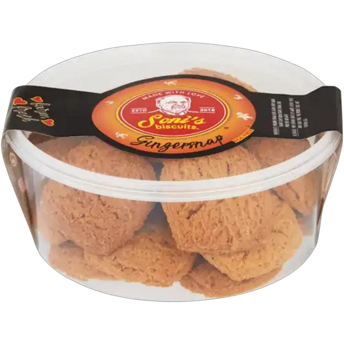 Image of Soni's Biscuits Gingersnap Biscuits 320g