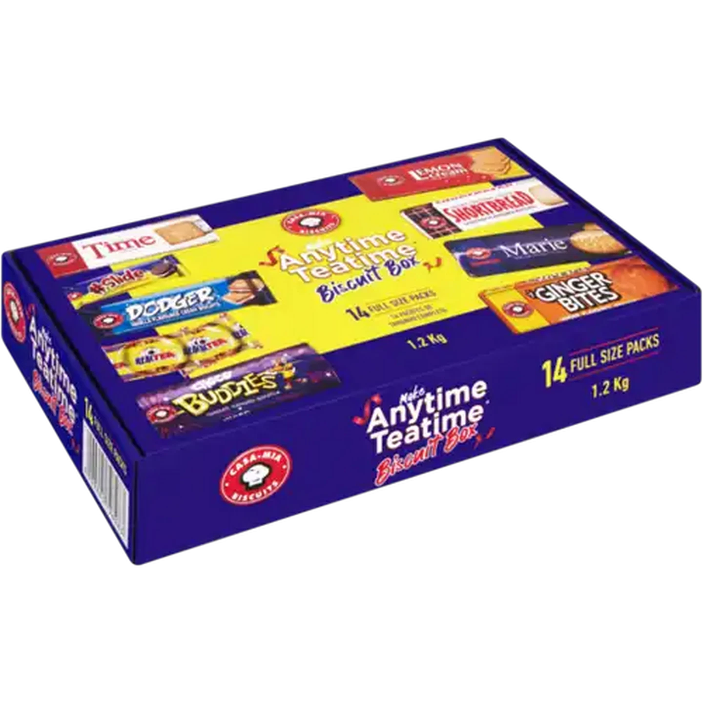Image of Casa-Mia Biscuits Anytime Teatime Biscuit Box 1.2kg