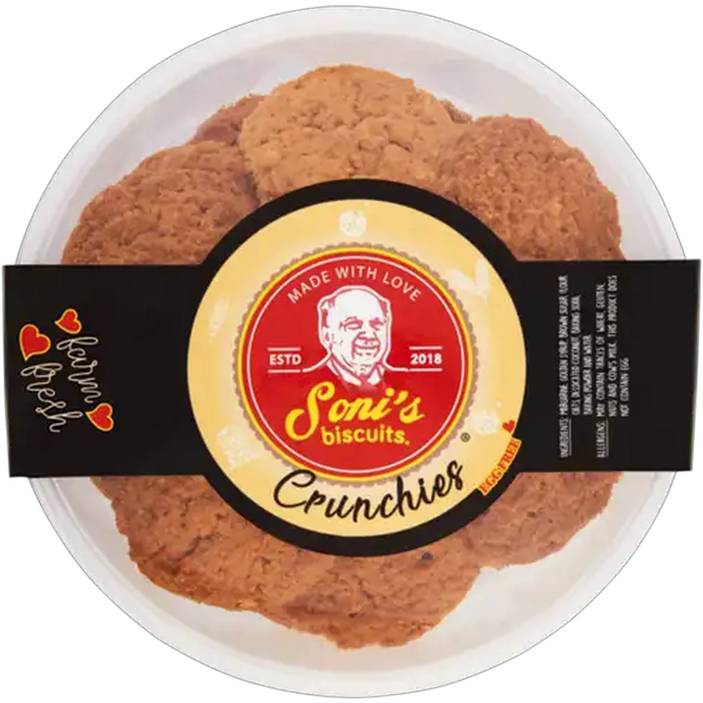 Image of Soni's Biscuits Crunchies Biscuits 320g