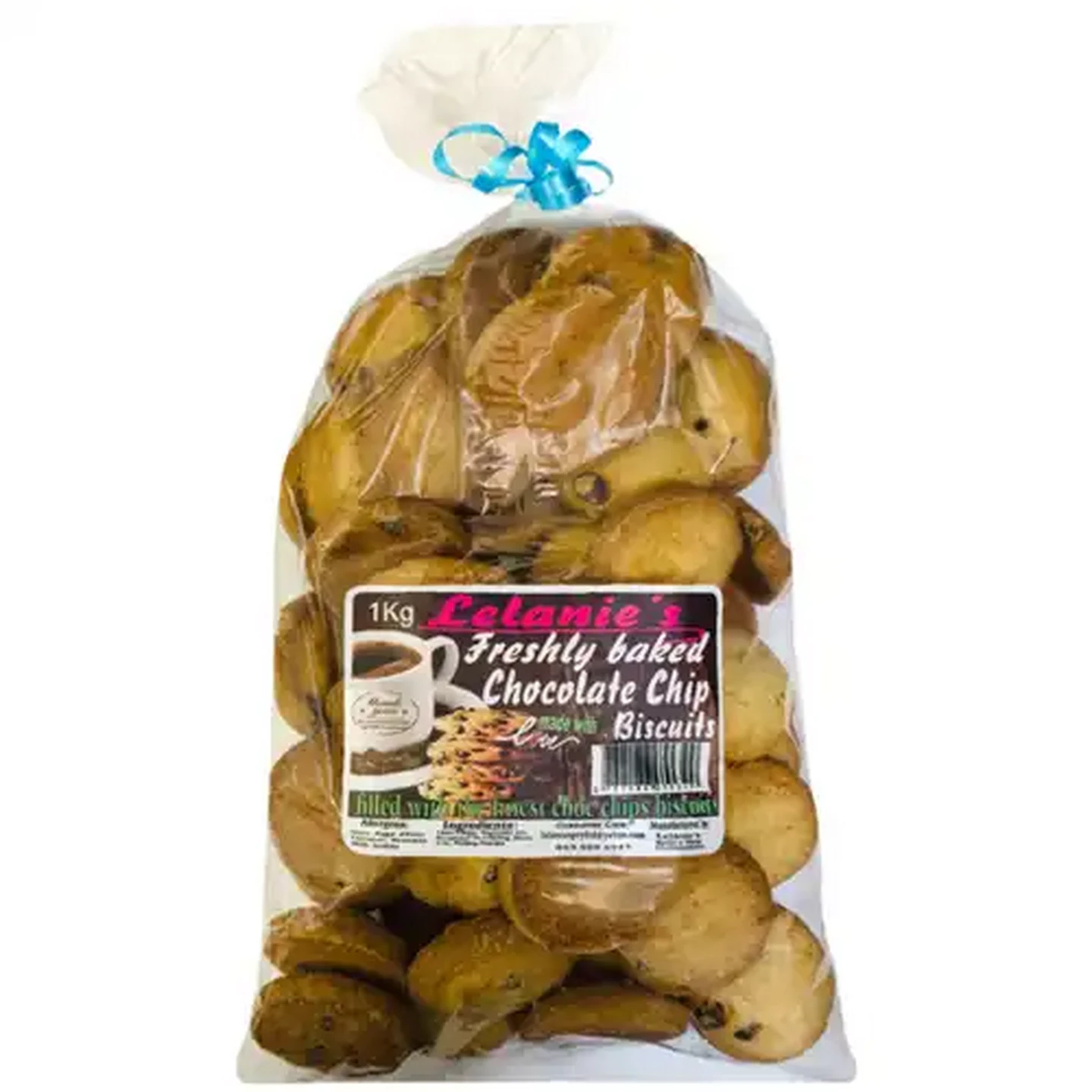 Image of Lelanie's Chocolate Chip Biscuits 1kg