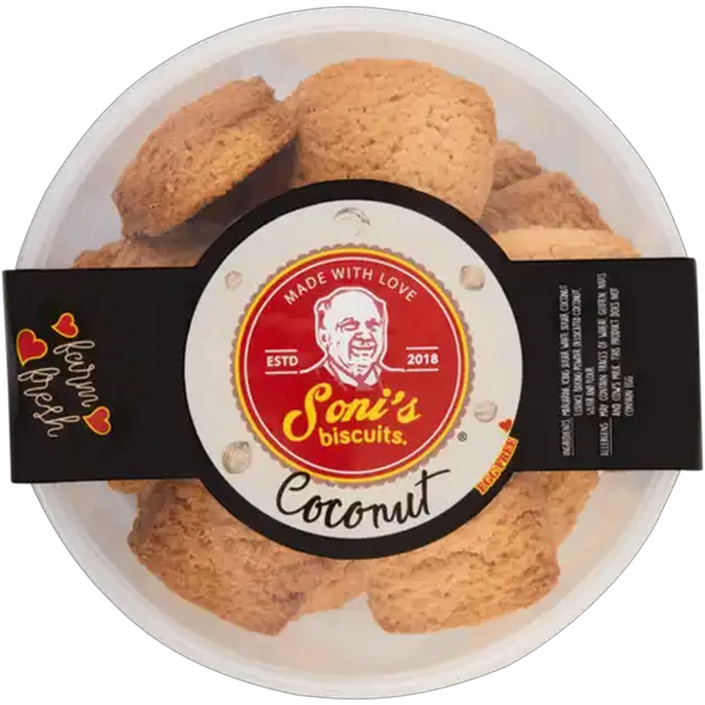 Image of Soni's Biscuits Coconut Biscuits 320g