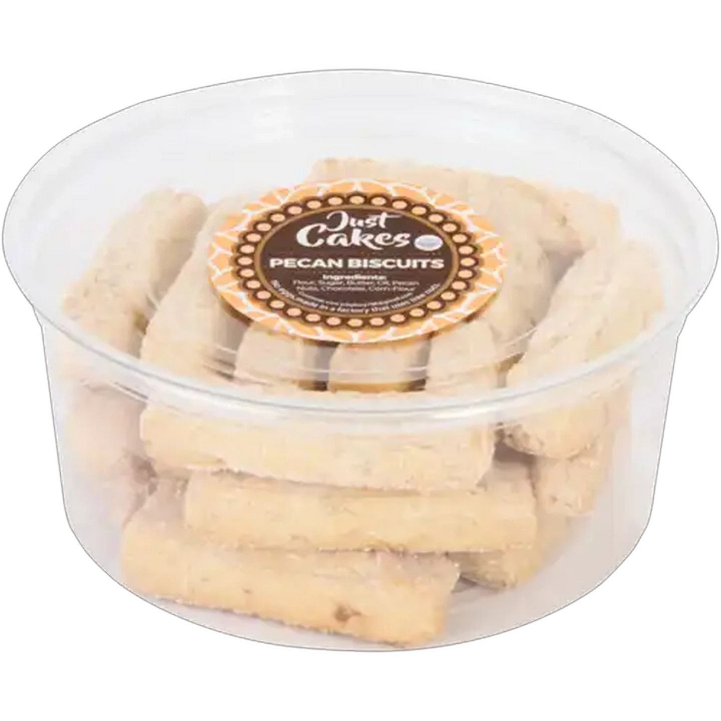 Image of Just Cakes Pecan Biscuits 477g