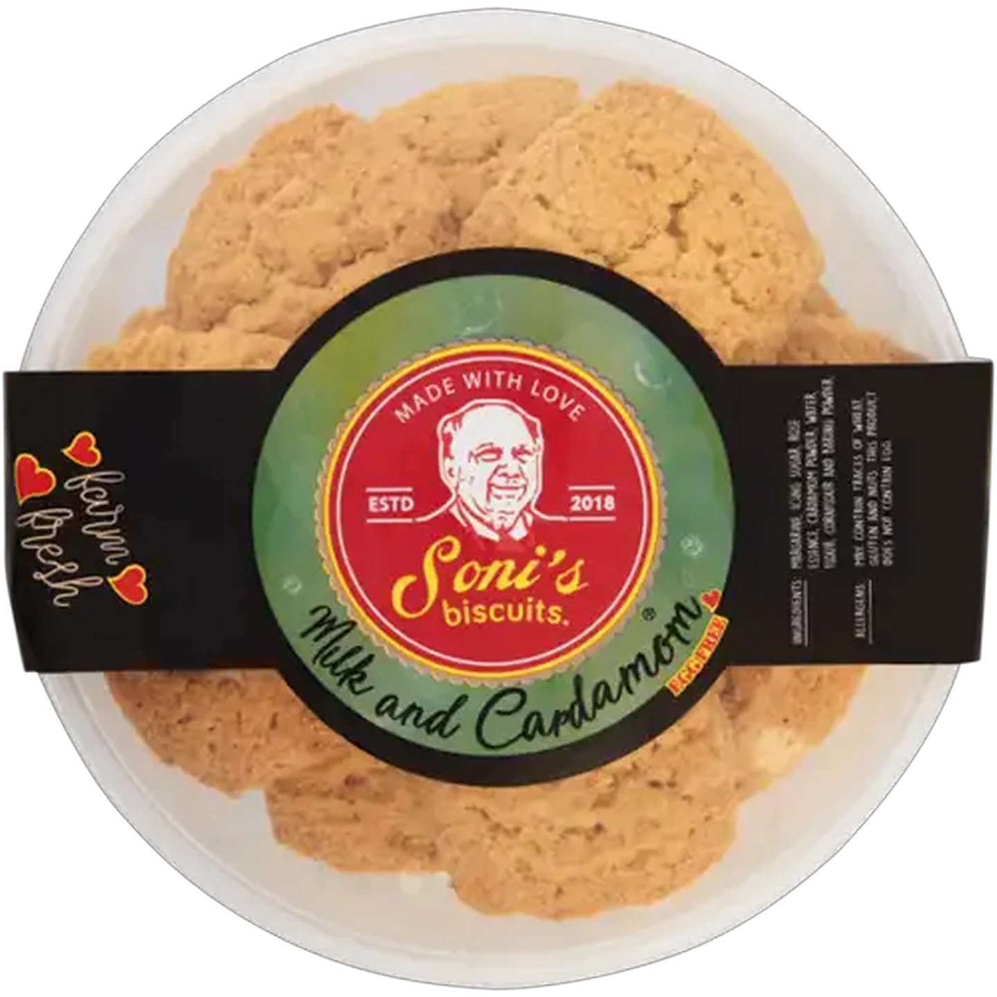 Image of Soni's Biscuits Milk & Cardamom Biscuits 320g