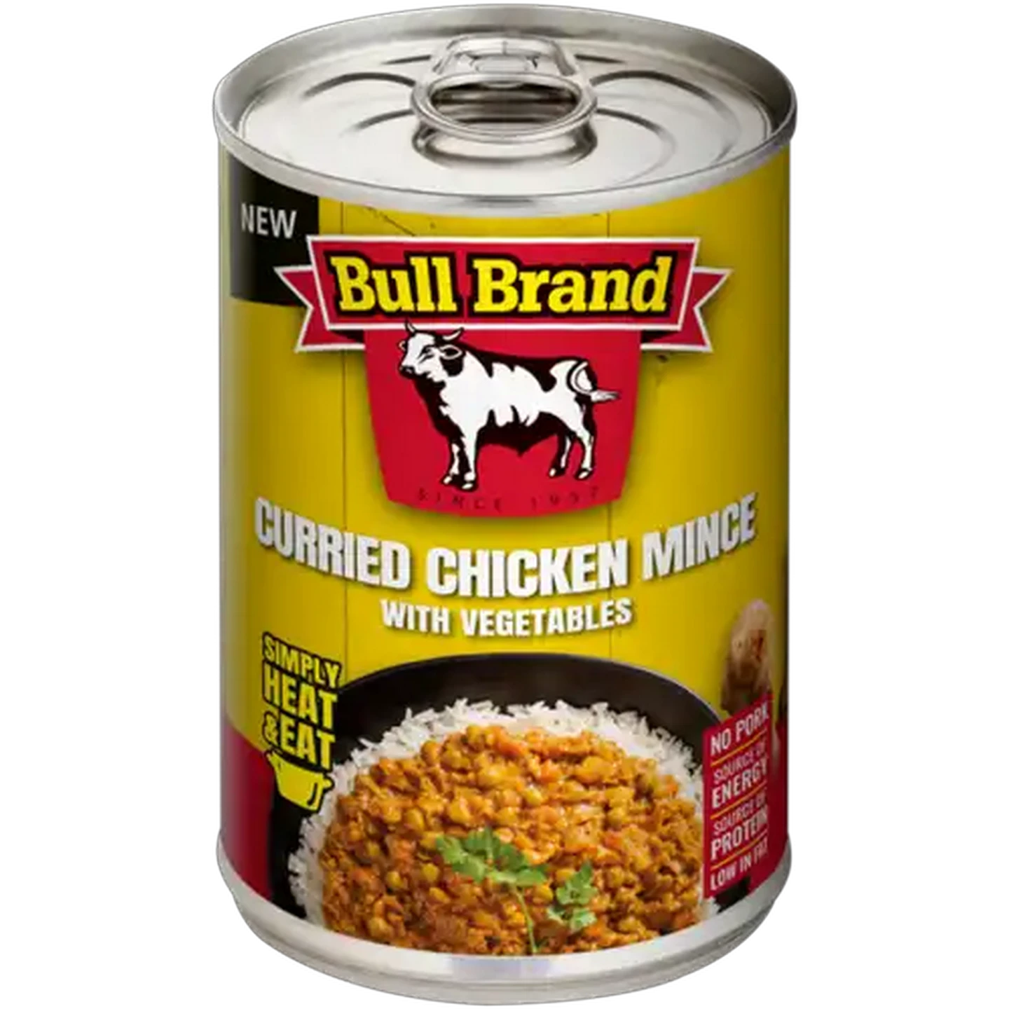 Image of Bull Brand Curried Chicken Mince with Vegetables 400g
