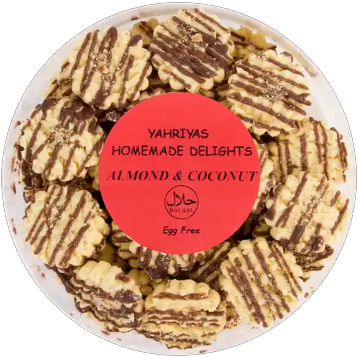 Image of Yahriya’s Homemade Delights Almond & Coconut Biscuits 500g