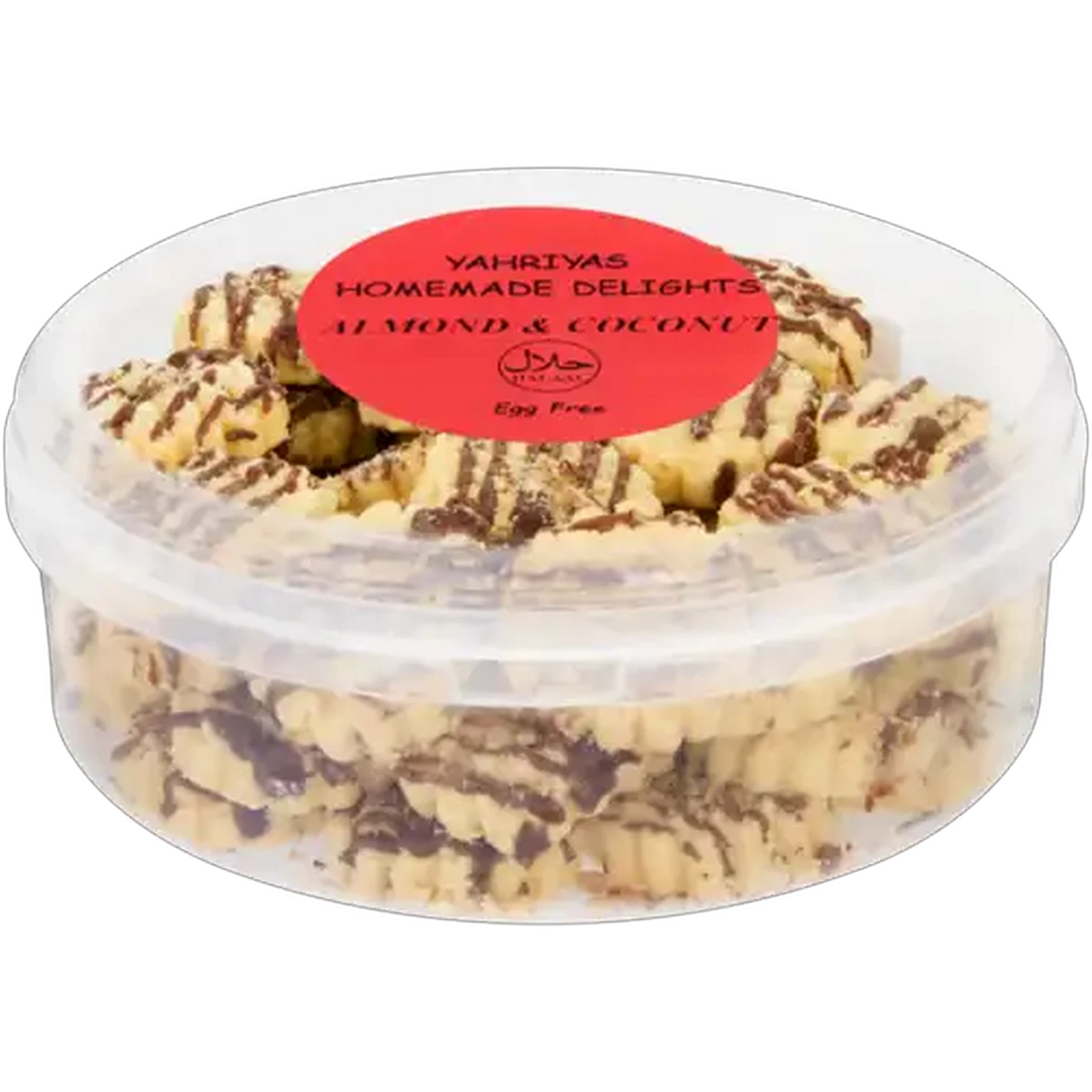 Image of Yahriya’s Homemade Delights Almond & Coconut Biscuits 500g