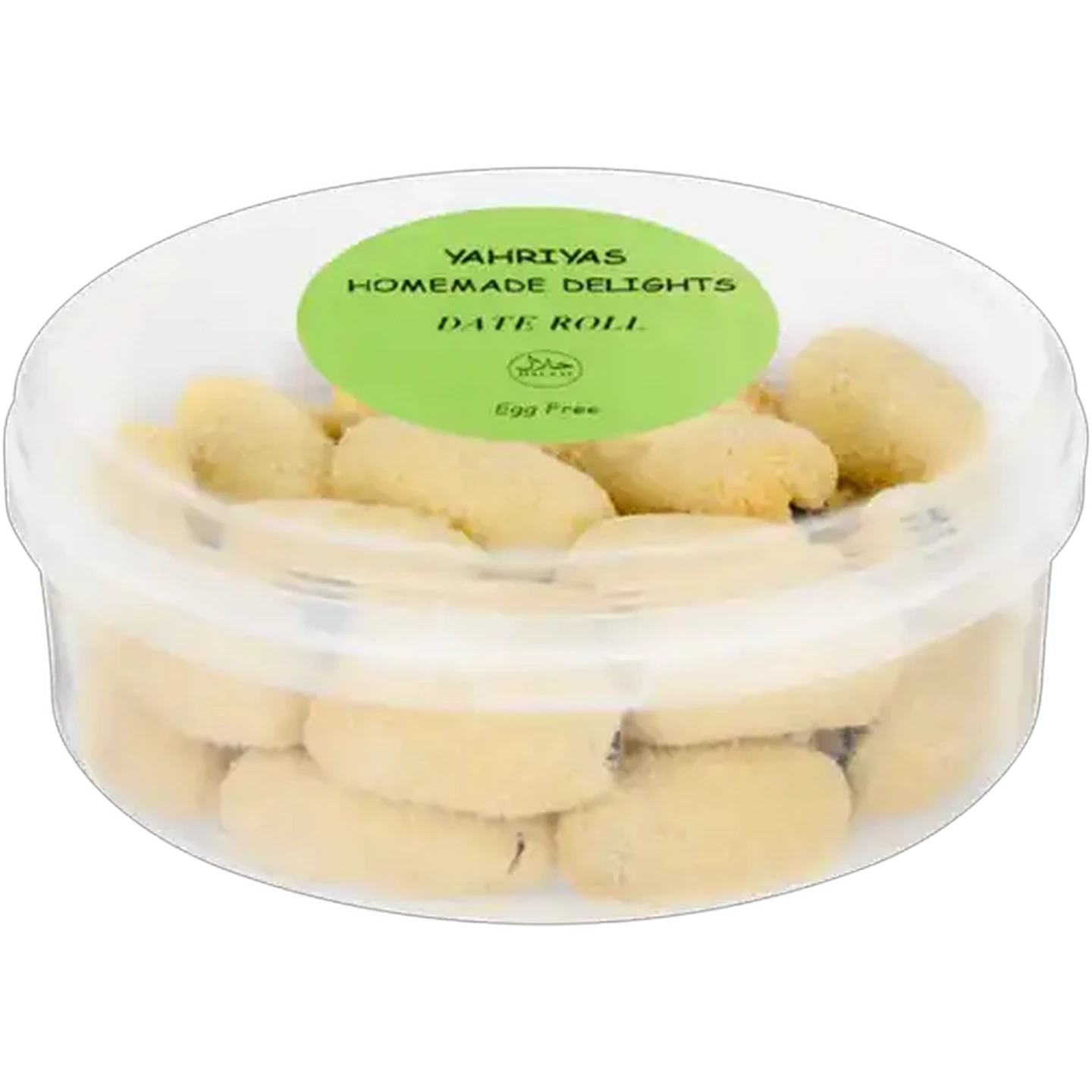 Image of Yahriya’s Homemade Delights Date Roll Biscuits 500g