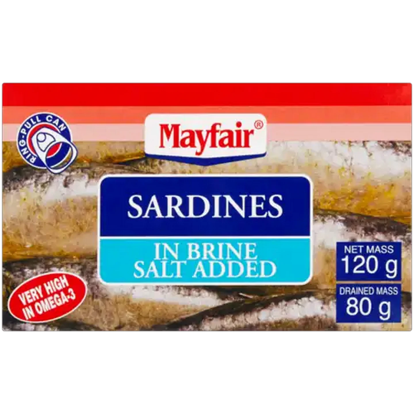 Image of Mayfair Sardines in Brine 120g