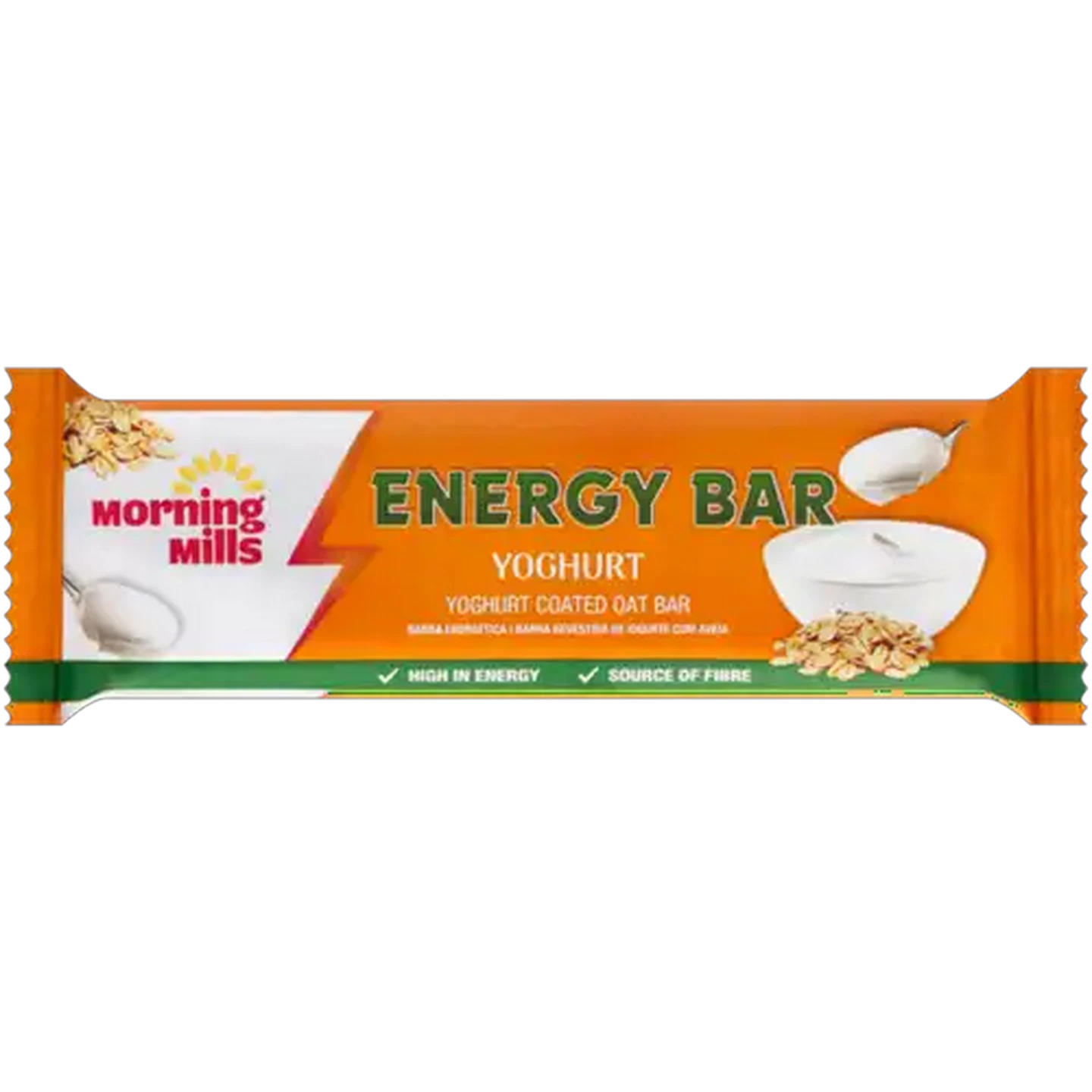 Image of Morning Mills Yoghurt Coated Energy Bar 38g
