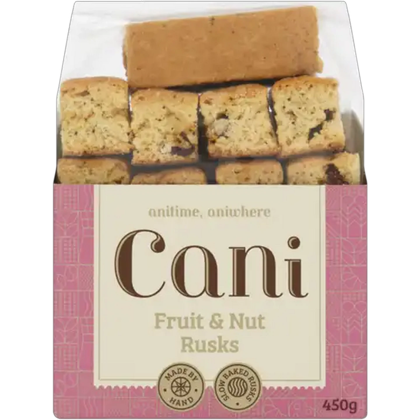 Image of Cani Fruit & Nut Rusks 450g