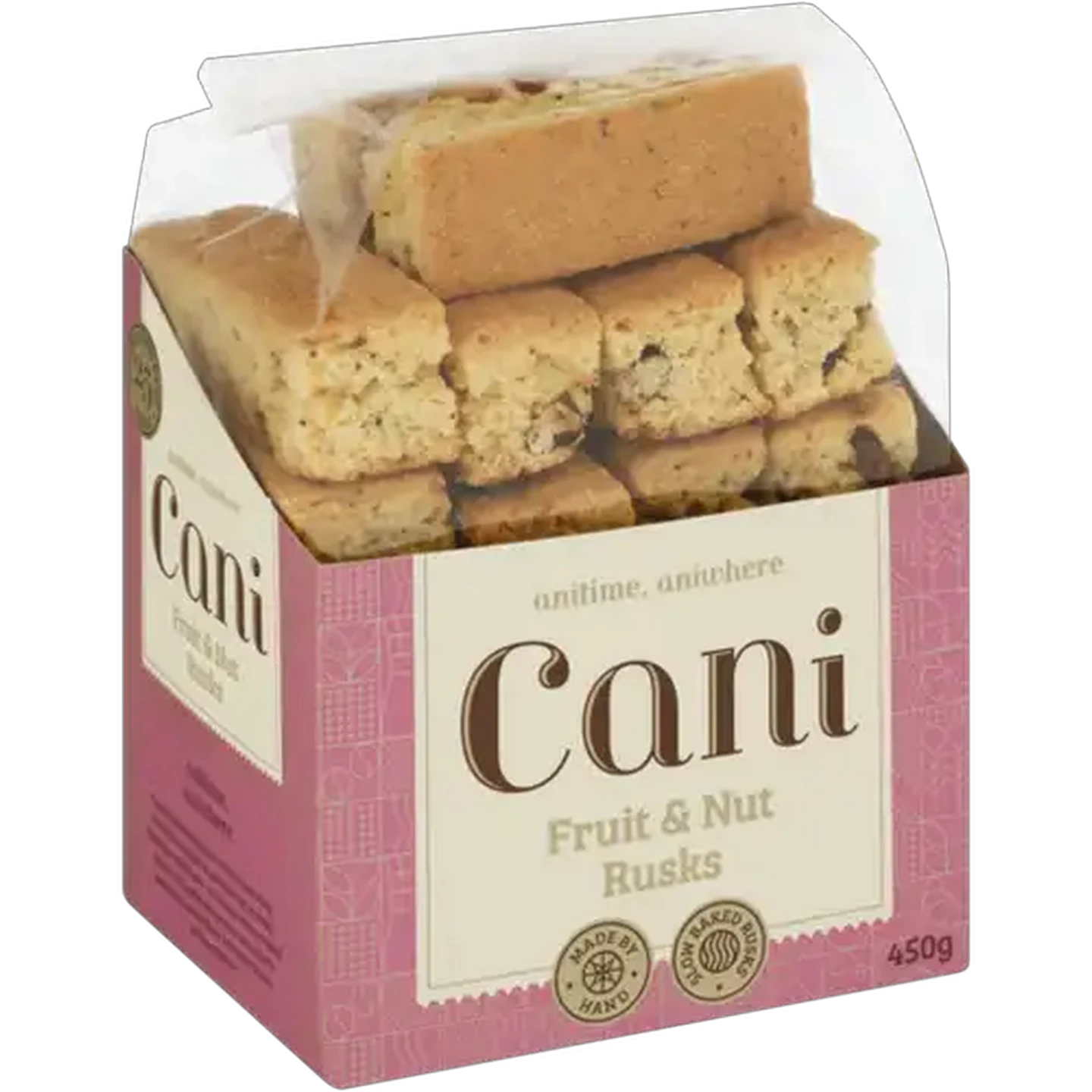 Image of Cani Fruit & Nut Rusks 450g