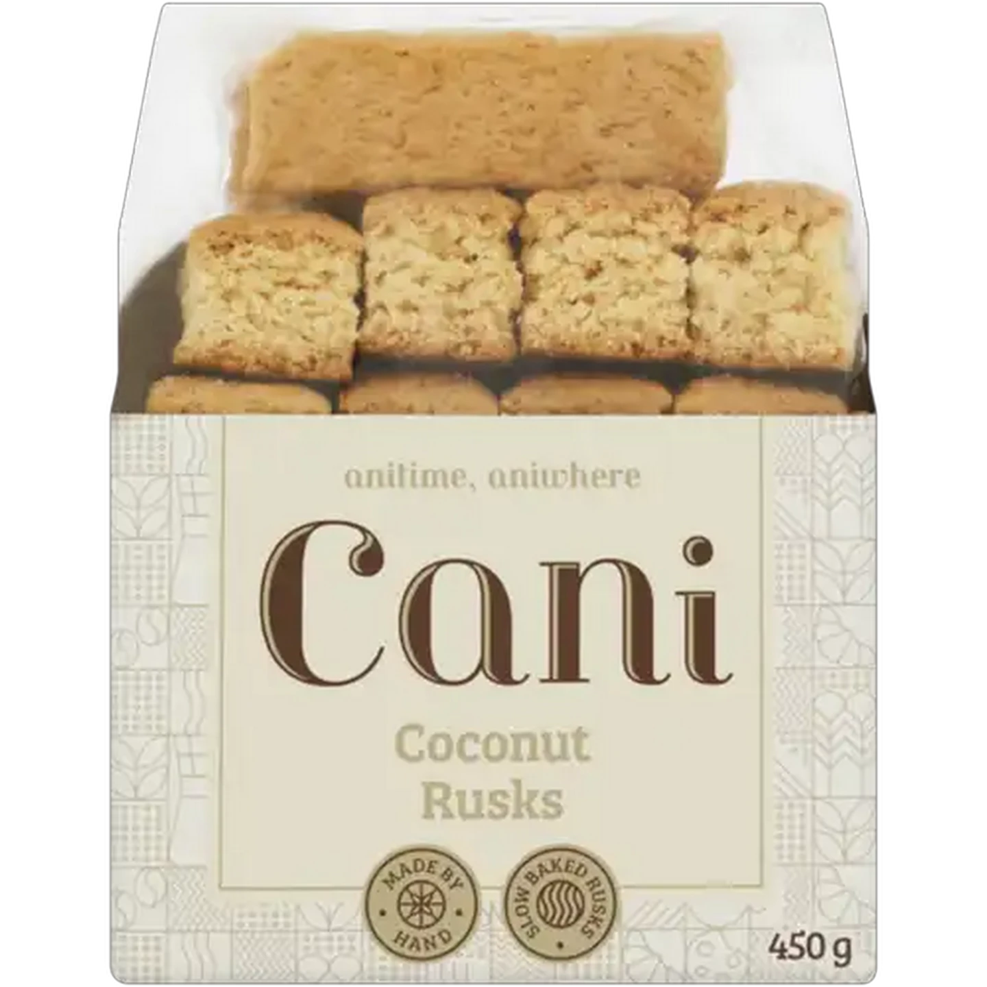 Image of Cani Coconut Rusks 450g