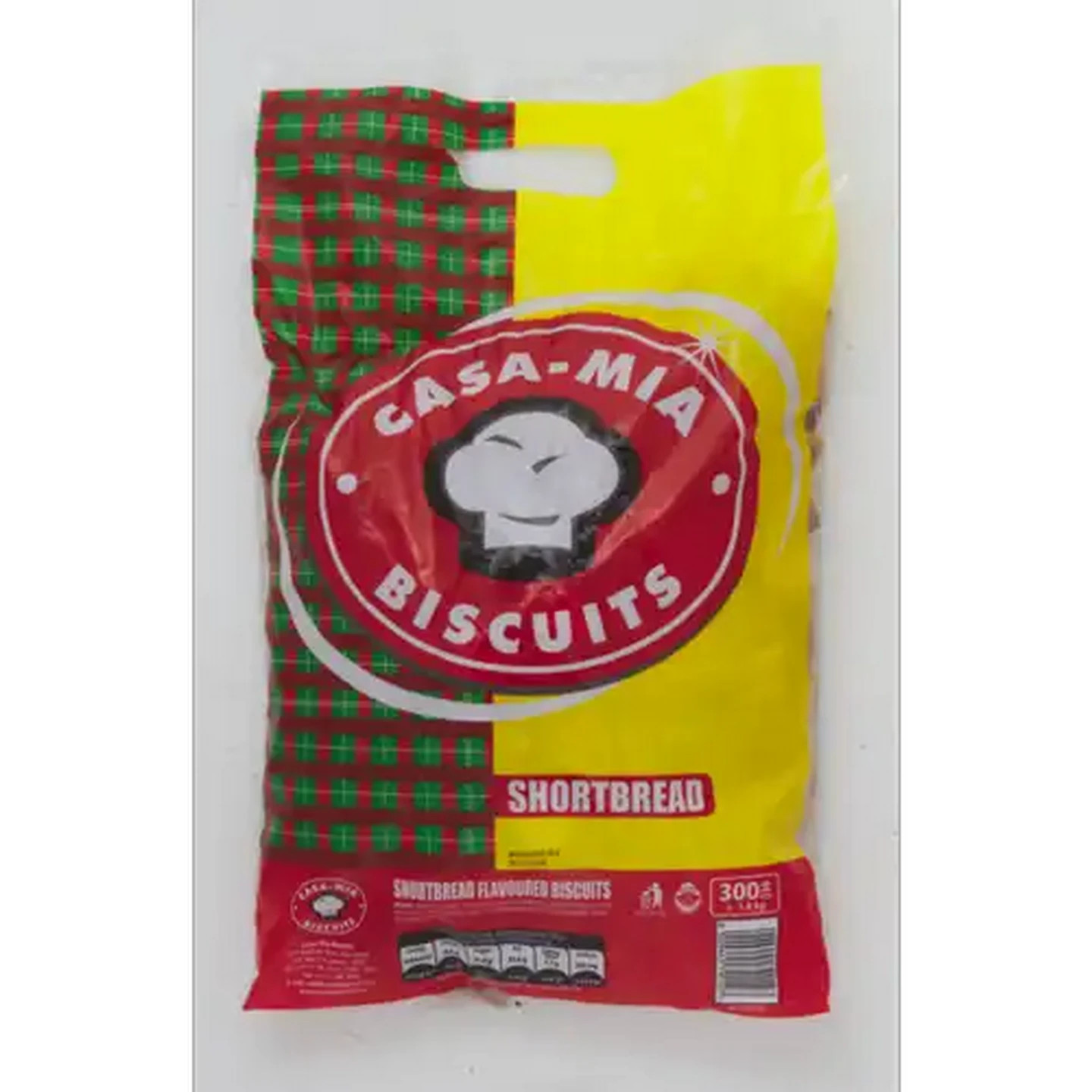 Image of Casa-Mia Biscuits Shortbread Biscuits 1.8kg
