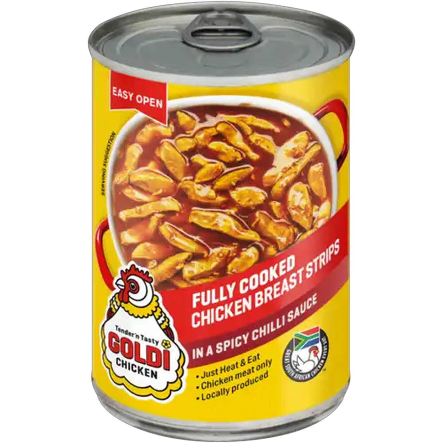 Image of Goldi Chicken Chicken Breast Strips in a Spicy Chilli Sauce 400g