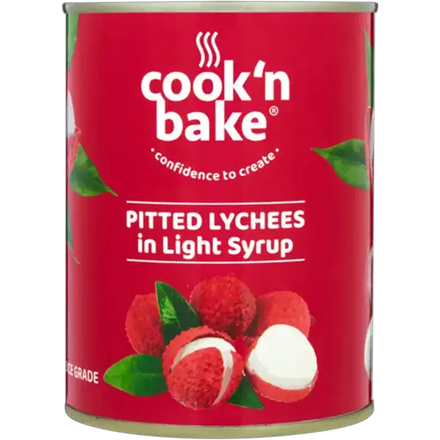 Image of Cook 'n Bake Pitted Lychees in Light Syrup 567g