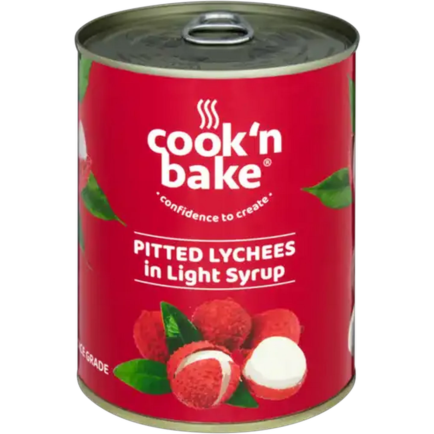 Image of Cook 'n Bake Pitted Lychees in Light Syrup 567g
