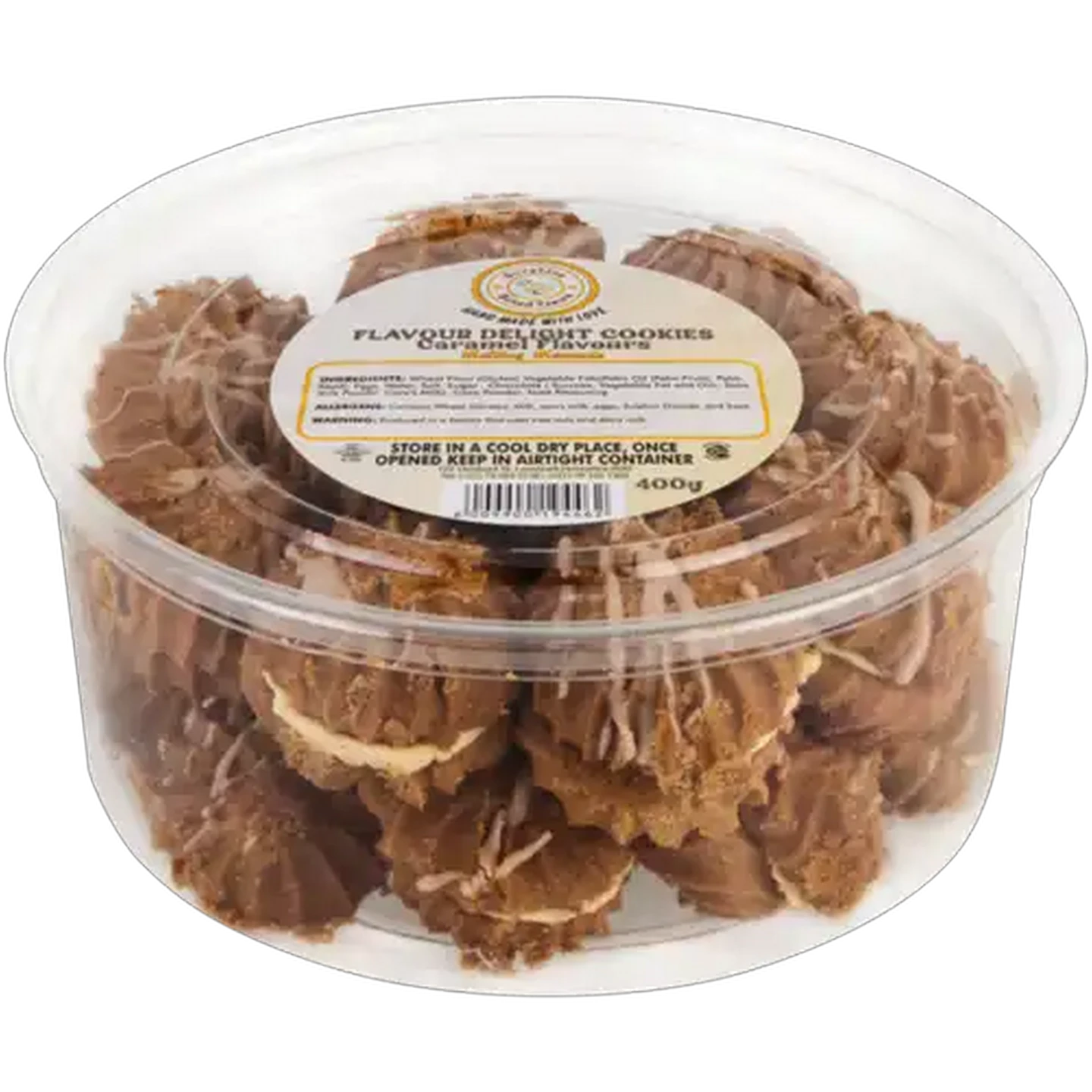 Image of Sunshine Baked Treats Flavour Delight Cookies 400g (Flavour May Vary)