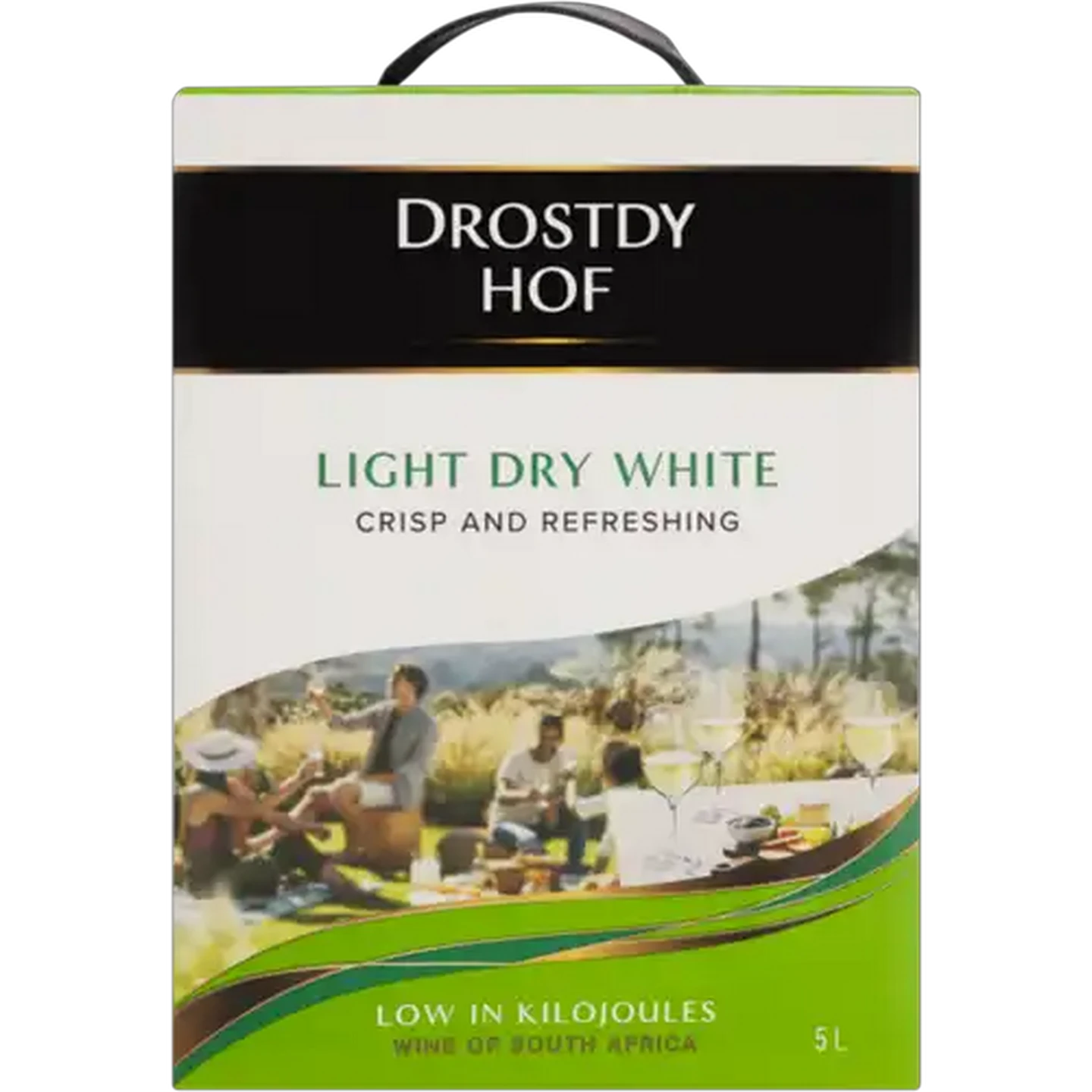 Image of Drostdy Hof Light Dry White Wine Box 5L
