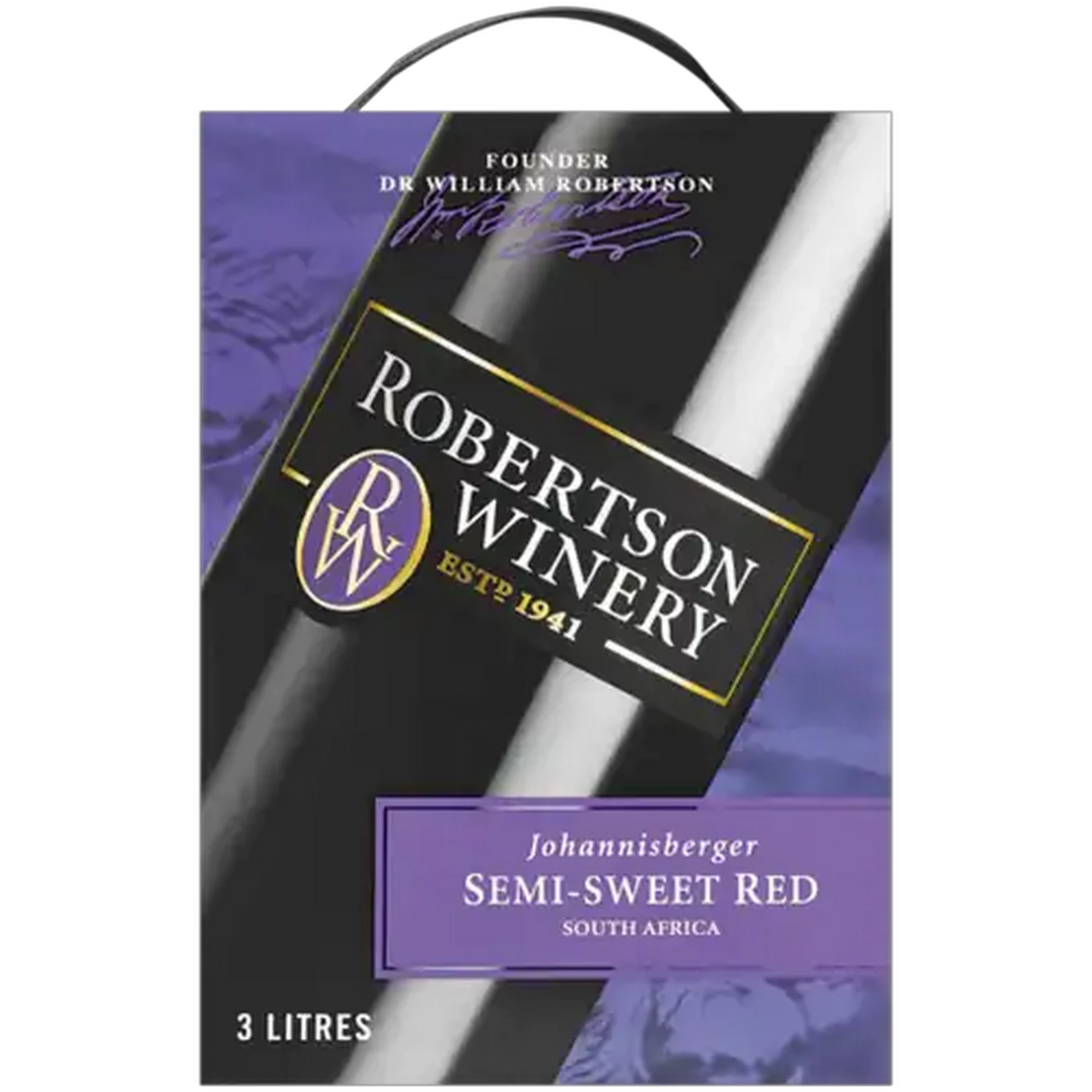 Image of Robertson Winery Semi-Sweet Red Wine Box 3L