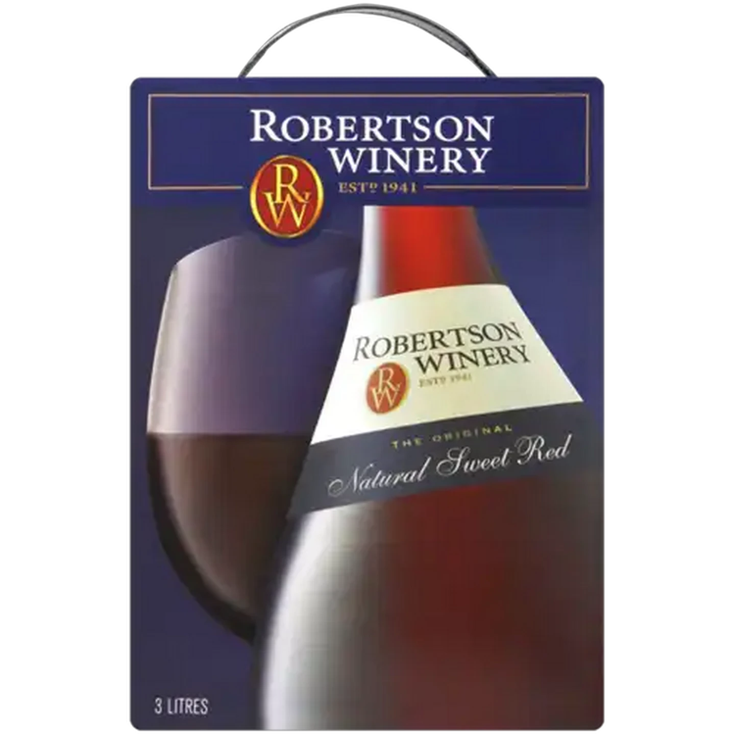 Image of Robertson Winery Natural Sweet Red Wine Box 3L