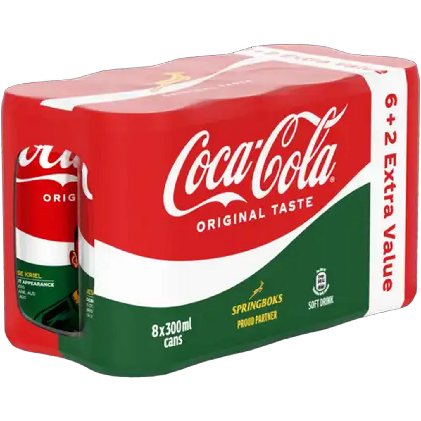Image of Coca-Cola Original Taste Soft Drink 8 x 300ml