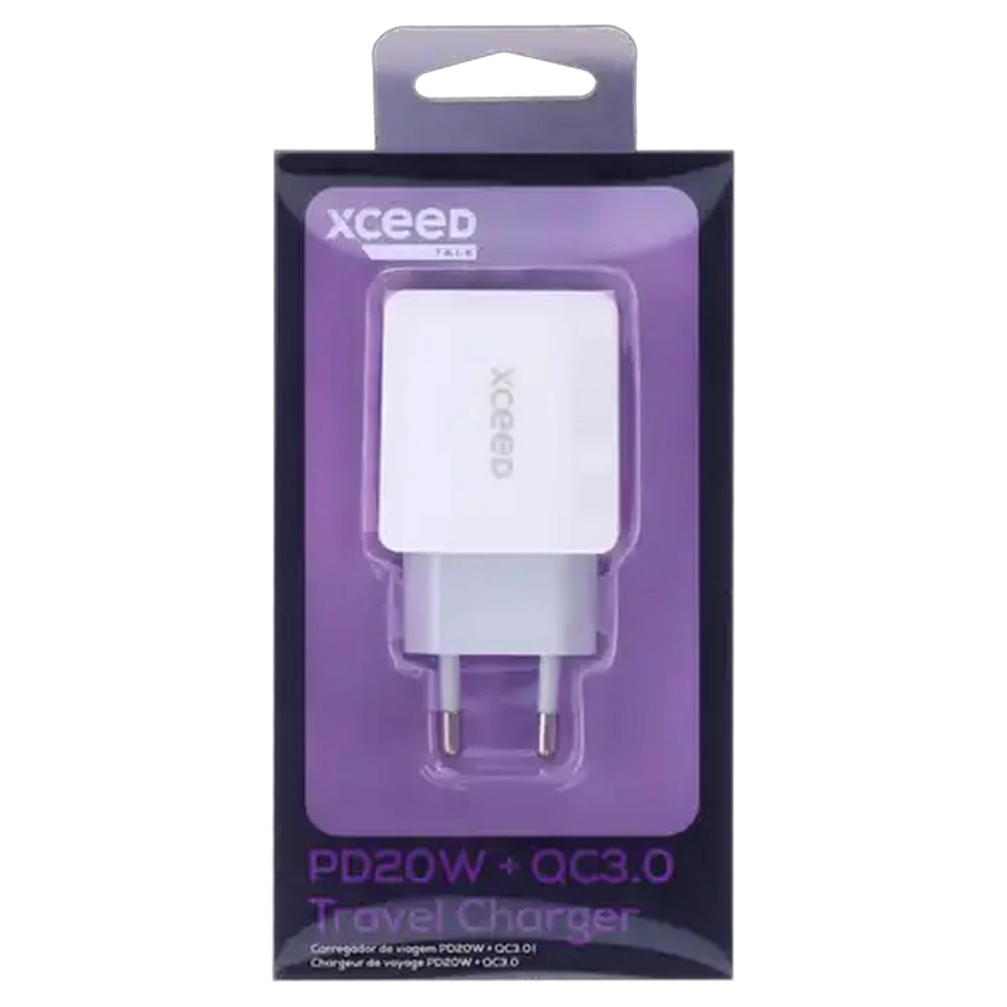 Image of Xceed Talk White Quick Charge 3.0 Single Port USB Charger