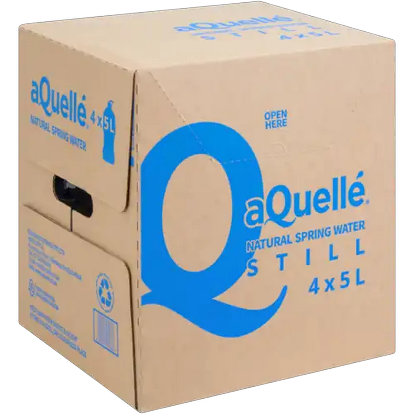 Image of aQuellé Still Natural Spring Water 4 x 5L