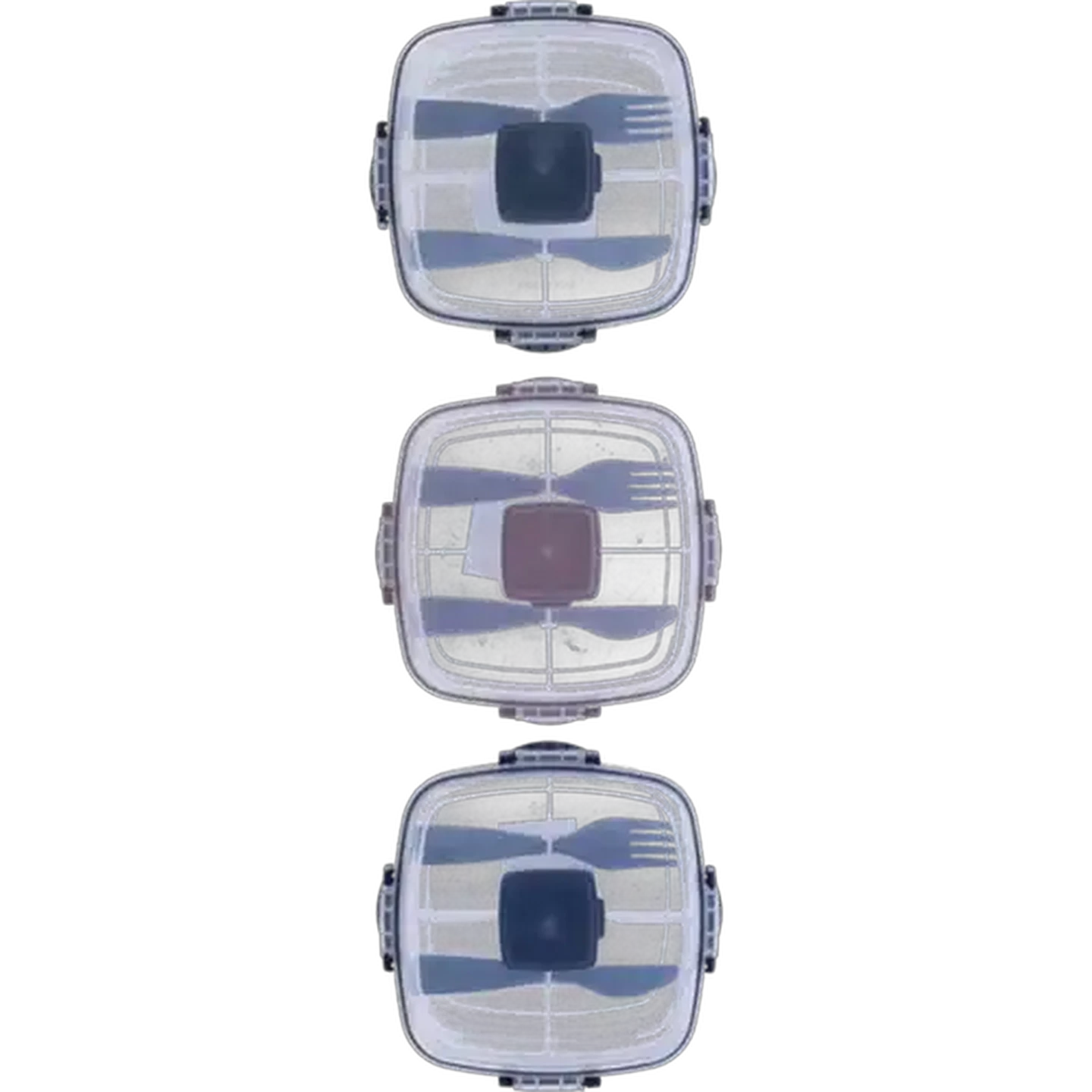 Image of Lunch To Go Lunch Box & Cutlery Set (Colour May Vary)