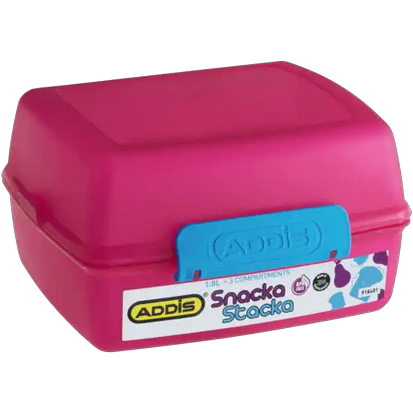 Image of ADDIS Pink Snacka Stacker 1.8L