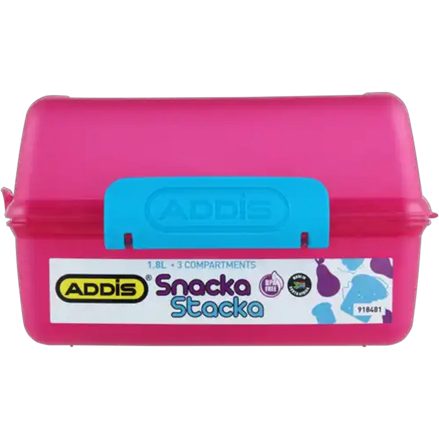 Image of ADDIS Pink Snacka Stacker 1.8L