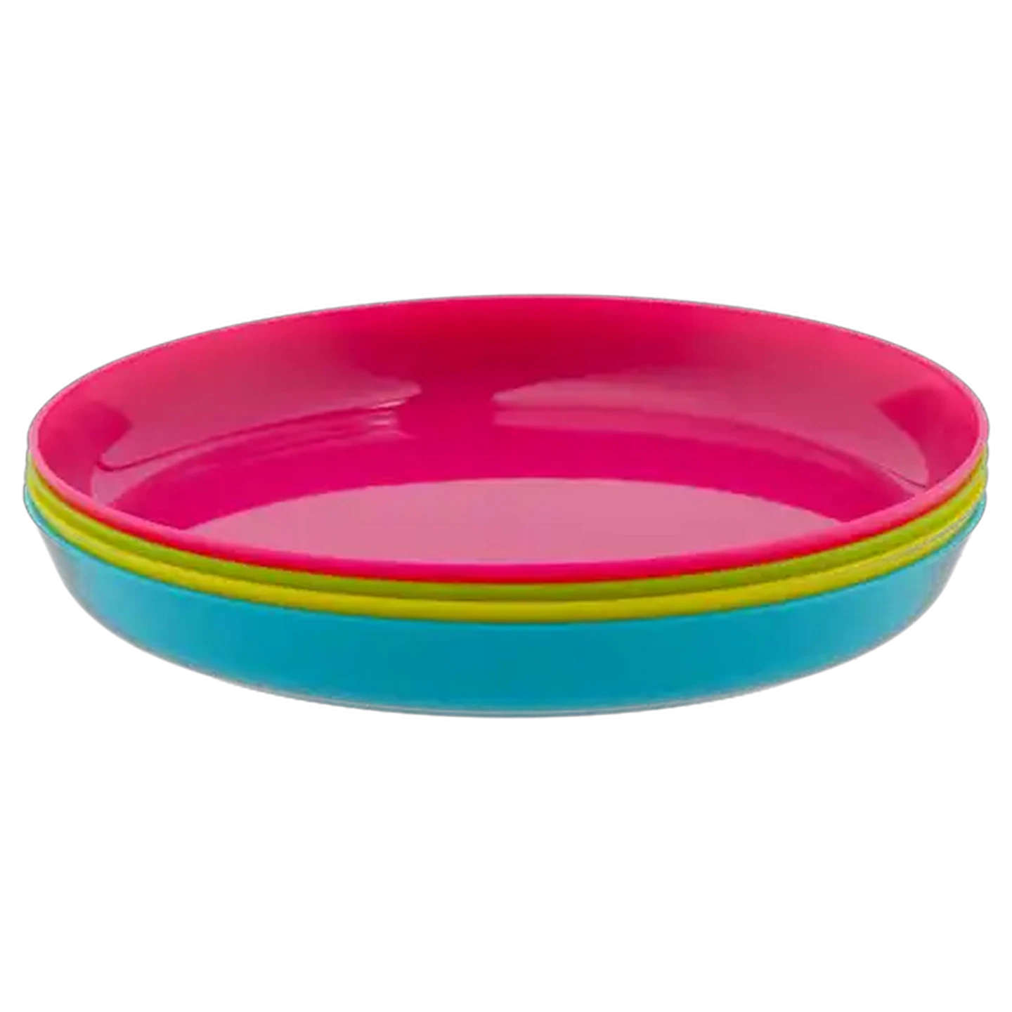 Image of Kids Multicoloured Plate Set 290ml 4 Piece