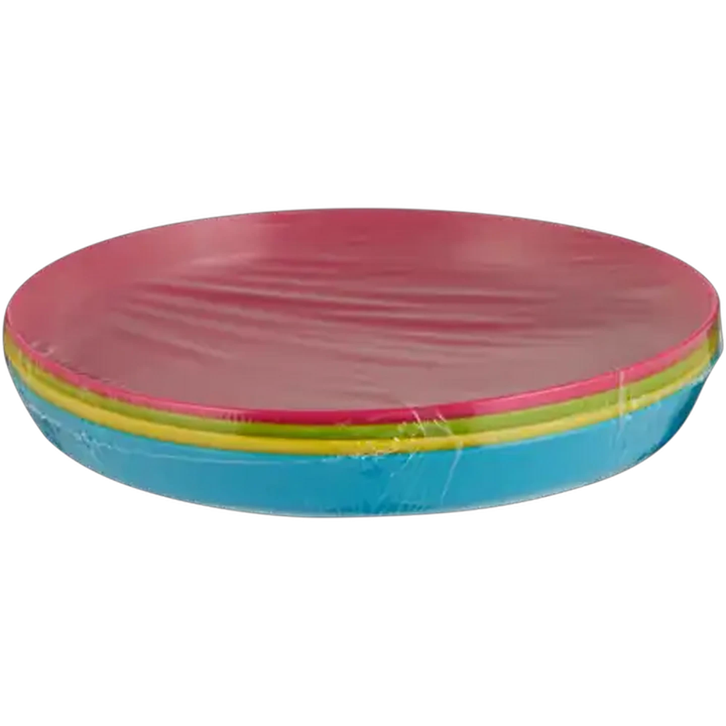 Image of Kids Multicoloured Plate Set 290ml 4 Piece