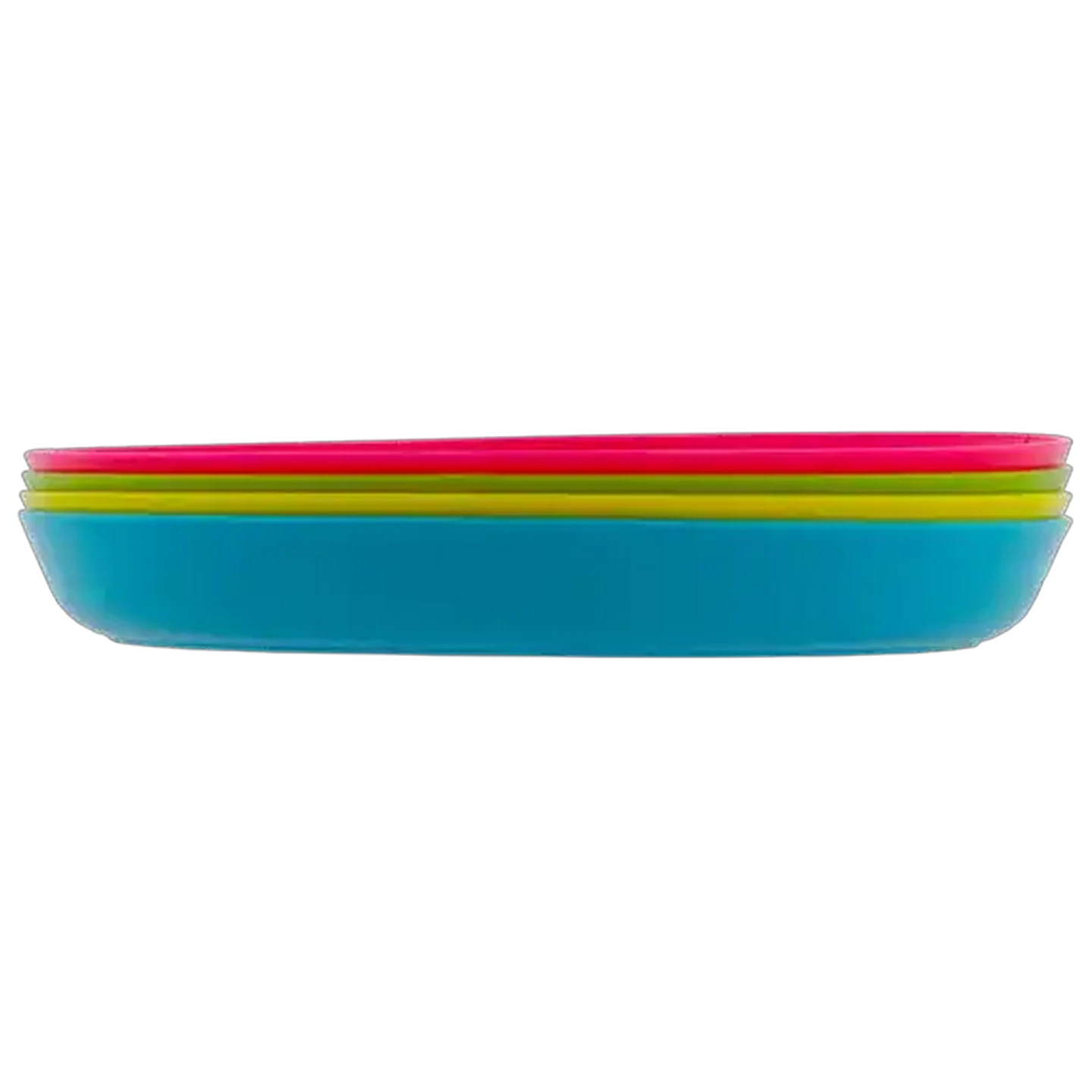 Image of Kids Multicoloured Plate Set 290ml 4 Piece