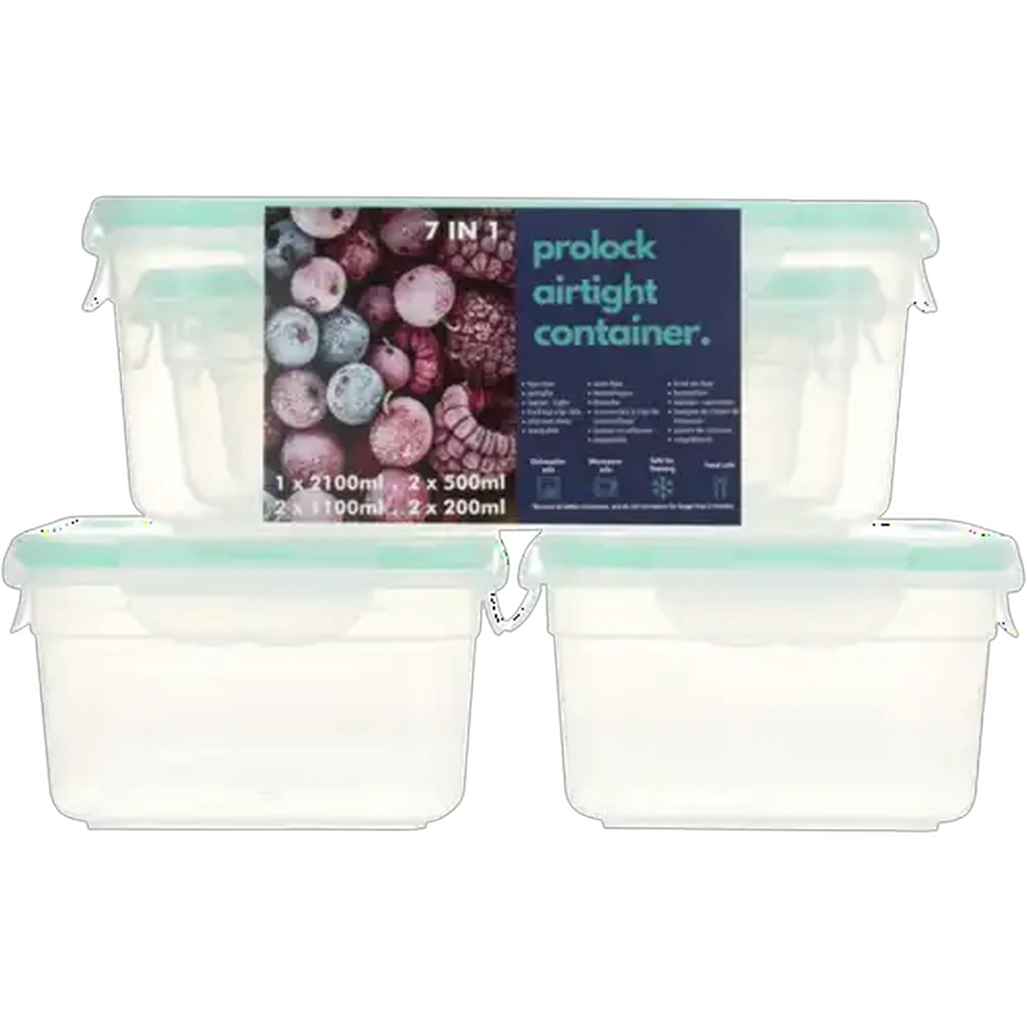 Image of 7-In-1 Prolock Airtight Container 7 Piece