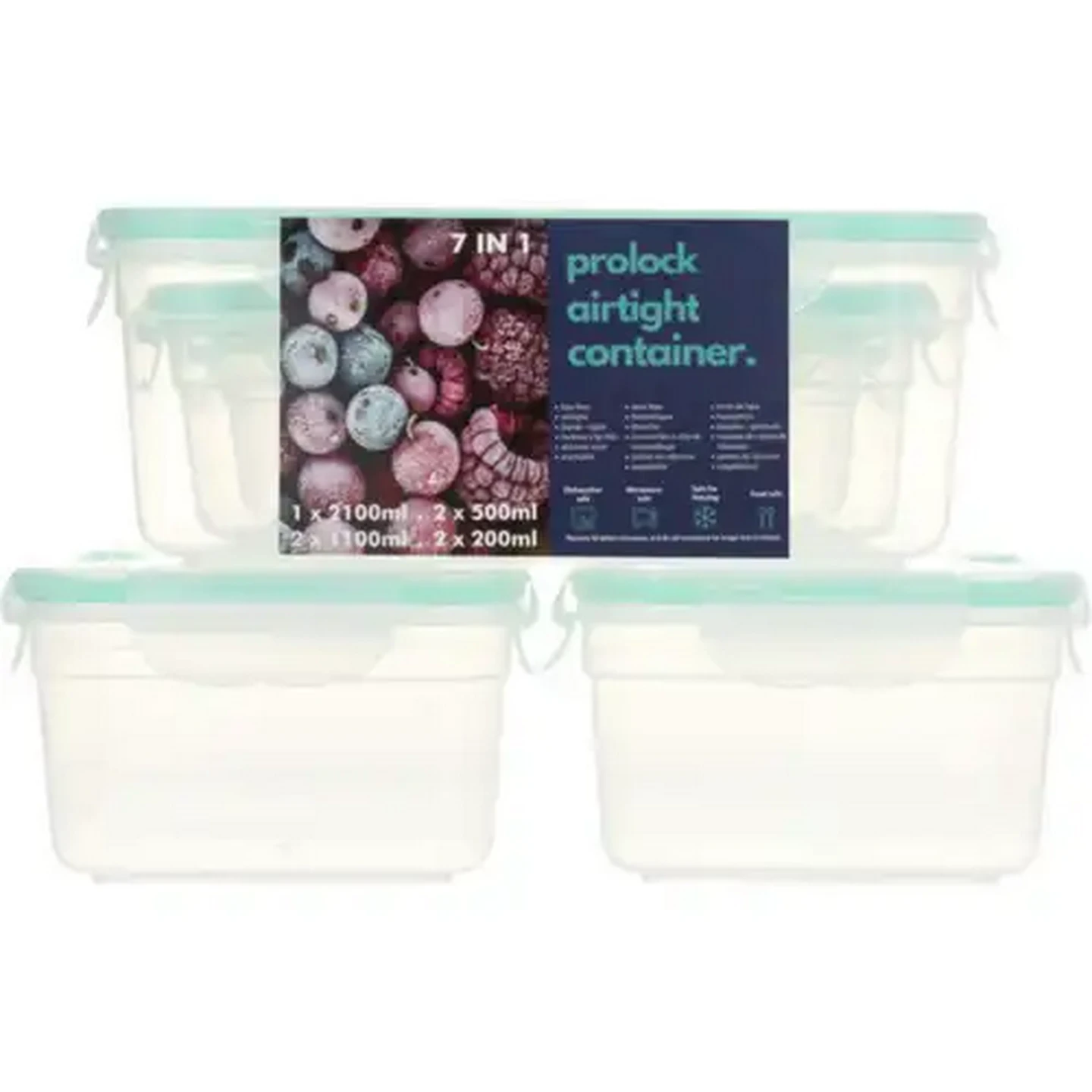 Image of 7-In-1 Prolock Airtight Container 7 Piece