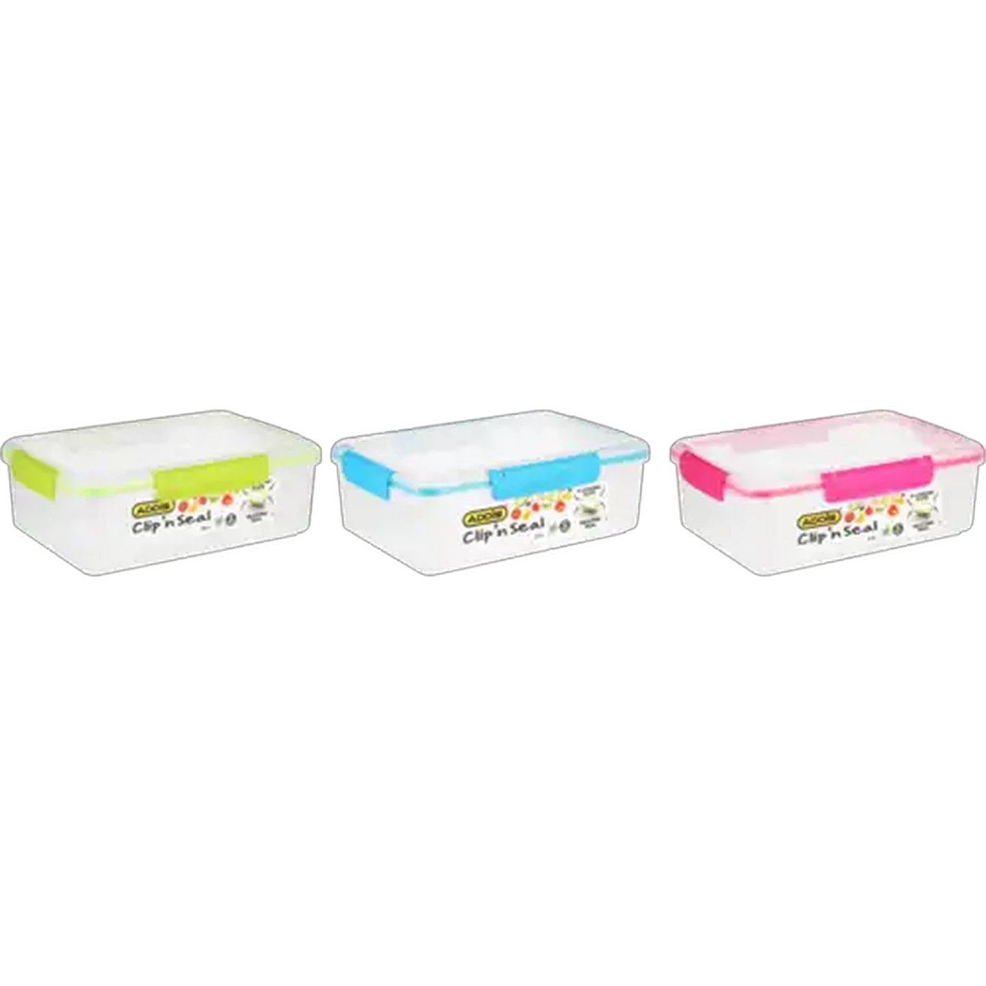 Image of ADDIS Clip 'n Seal Container 2.8L (Colour May Vary)