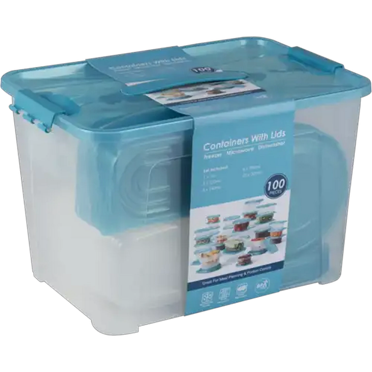 Image of Reusable PP Container Set 100 Piece
