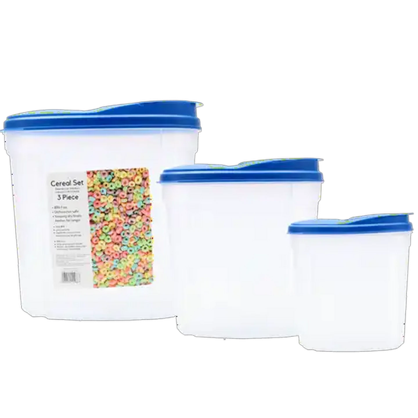 Image of Cereal Container Set 3in1