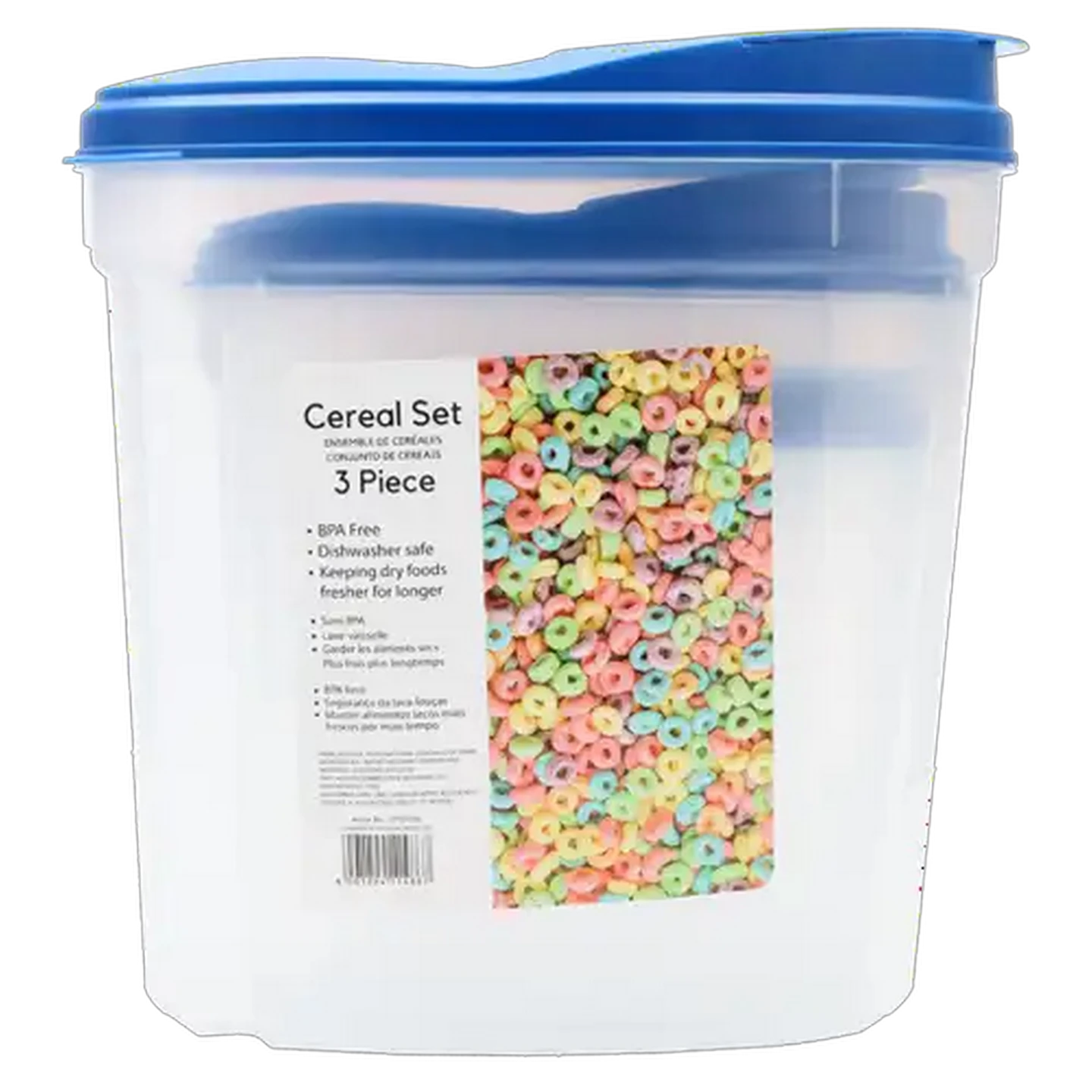 Image of Cereal Container Set 3in1