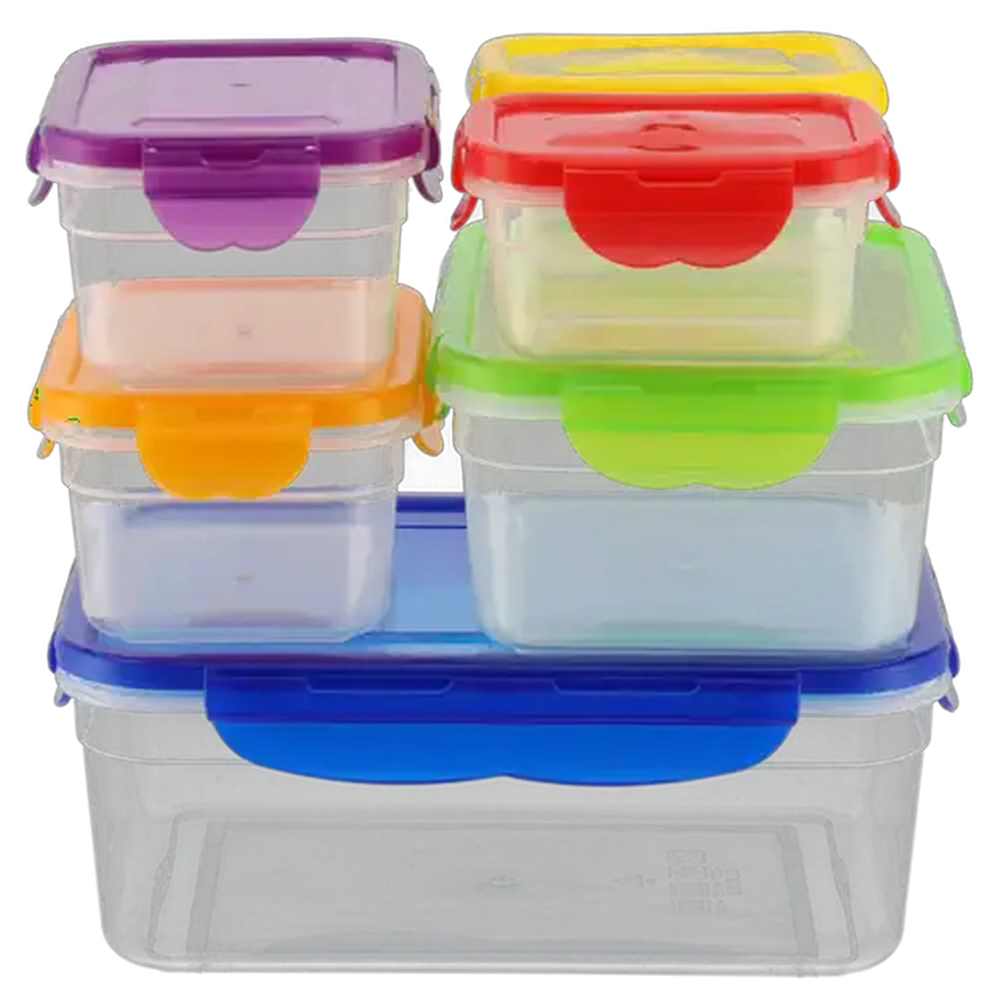 Image of Prolock Clip Lock Container Set with Lids 6-Piece