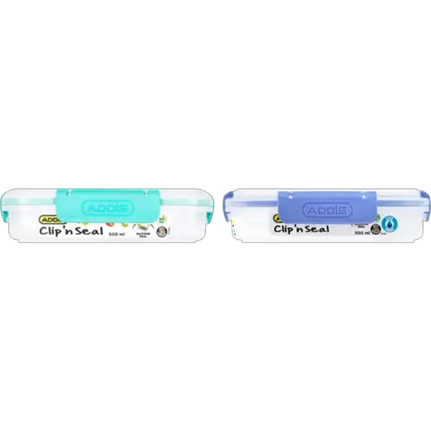 Image of ADDIS Clip 'n Seal Container 500ml (Colour May Vary)
