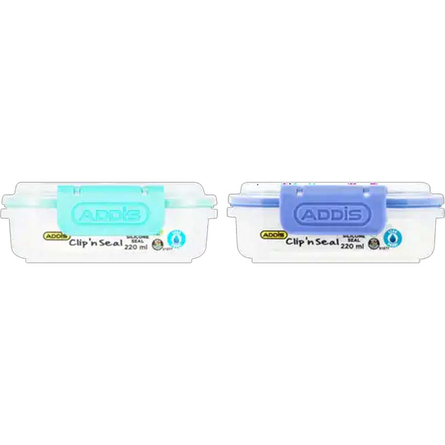Image of ADDIS Clip 'n Seal Lunch Box 220ml (Colour May Vary)
