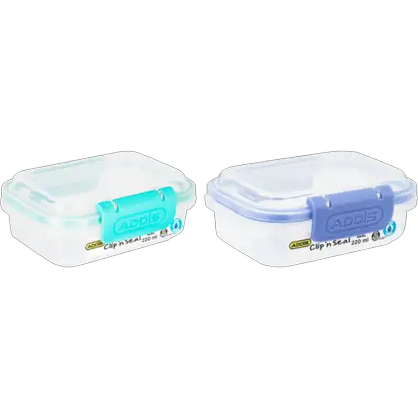 Image of ADDIS Clip 'n Seal Lunch Box 220ml (Colour May Vary)
