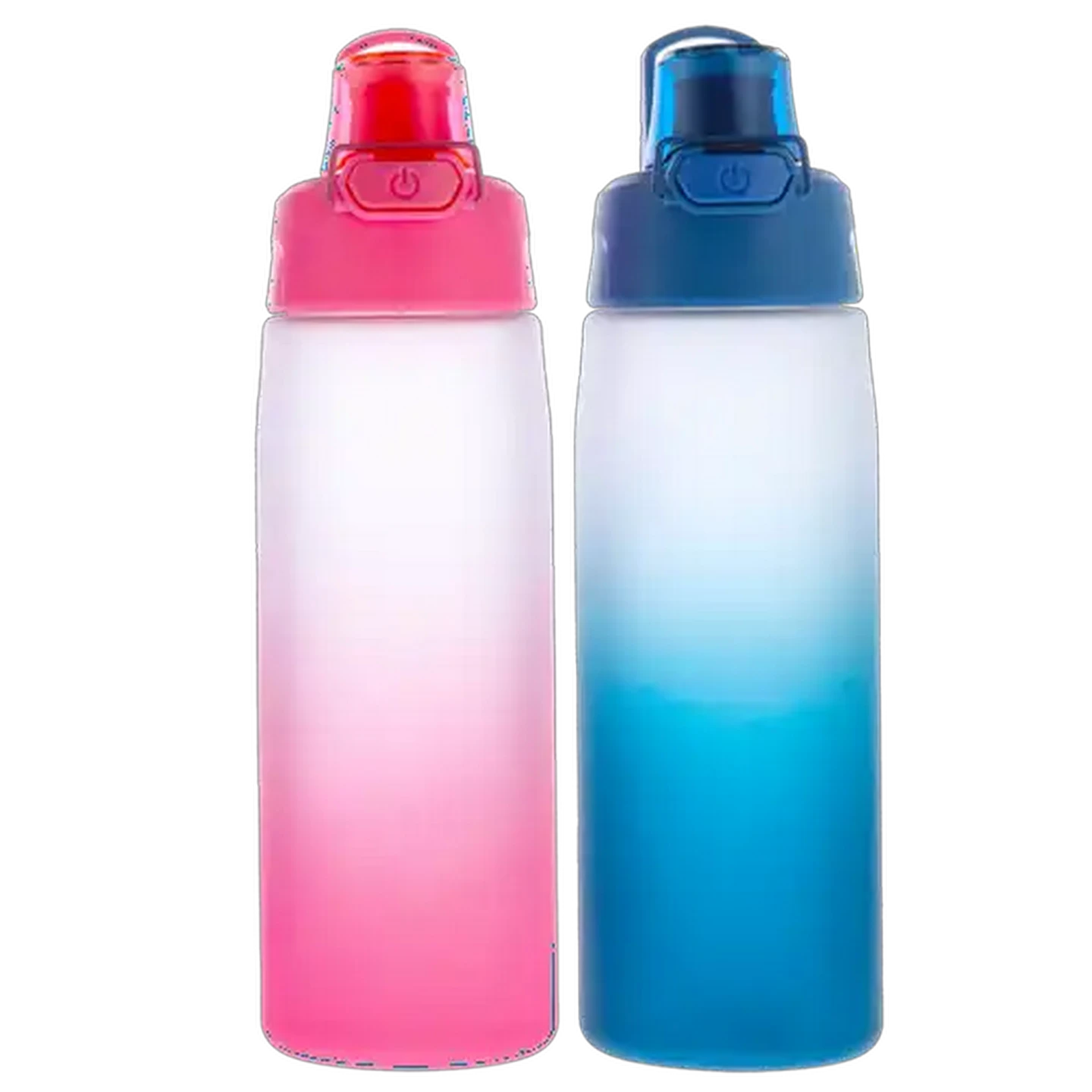 Image of 2 Tone Flip Lock Bottle 650ml (Colour May Vary)