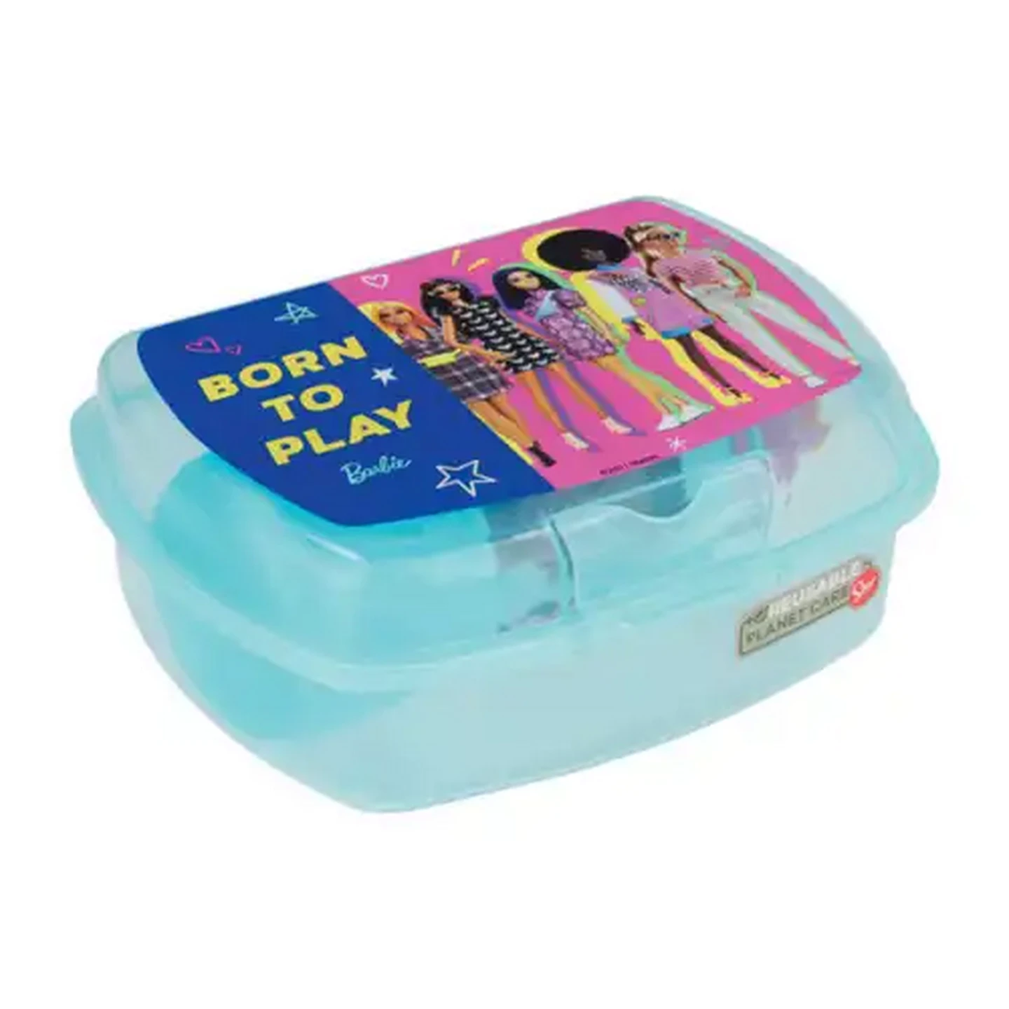 Image of Barbie Born To Play Lunchbox & Bottle Set
