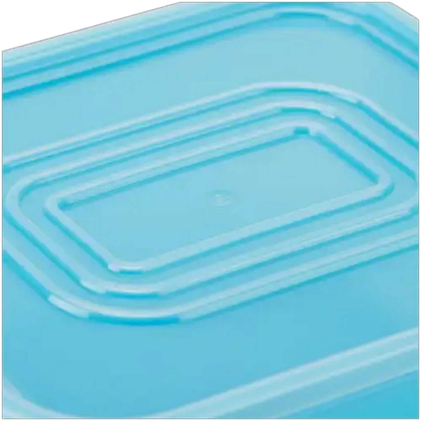 Image of &Stack Multicoloured 3 In 1 Multi Storage Large Rectangular Container Set 3-Pack (Colour May Vary)