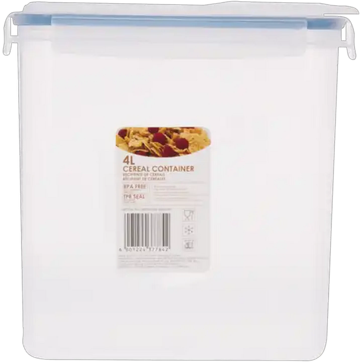 Image of Plastic Cereal Storage Container 4L